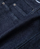 スーパー ストレッチデニム スリムストレート 軽量 美脚 BLUE STANDARD