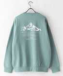 バックプリント トレーナー RAGGED MOUNTAIN ラギットマウンテン