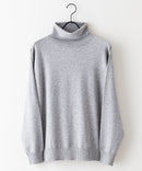 高機能 カシミヤタッチ タートルネックセーター 素肌で着れるセーター マシンウォッシャブル アンチプリング 静電気防止 ストレッチ ウォームビズ BLUE STANDARD