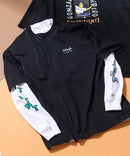 【(What it isNt)ART BY MARKGONZALES / (ワットイットイズント)アートバイマークゴンザレス】 リアル レイヤード ロンT  半袖T ロンT 2枚セット ユニセックス