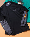 【(What it isNt)ART BY MARKGONZALES / (ワットイットイズント)アートバイマークゴンザレス】 リアル レイヤード ロンT  半袖T ロンT 2枚セット ユニセックス