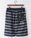 ペンギン プリント ミニ 裏毛 ショート パンツ さらさら BLUE STANDARD ブルースタンダード