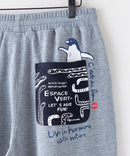 ペンギン プリント ミニ 裏毛 ショート パンツ さらさら BLUE STANDARD ブルースタンダード