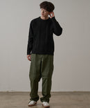 マシン ウォッシャブル  アンチ ピリング 軽量 アラン柄 クルーセーター イージーケア BLUE STANDARD ブルースタンダード