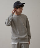 ヘビー ウェイト 裏起毛 トレーナー 厚手 カジュアル  BLUE STANDARD ブルースタンダード