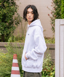 【BEN DAVIS/ベンデイビス】ワンポイントキモウフーディー ヘビーウェイトスウェット ワンポイント刺繍 裏起毛 プルオーバーパーカー