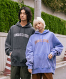 【BEN DAVIS/ベンデイビス】アーチロゴキモウフーディー ヴィンテージ加工 カレッジロゴ 裏起毛 プルオーバーパーカー