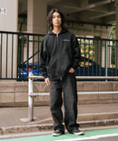 【BEN DAVIS/ベンデイビス】ウラキモウジップフーディー ヘビーウェイトスウェット ワンポイント刺繍 フルジップパーカー