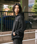 【BEN DAVIS/ベンデイビス】ウラキモウジップフーディー ヘビーウェイトスウェット ワンポイント刺繍 フルジップパーカー