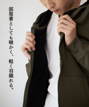 裏ボア フルジップ パーカー ふんわり あたたかい 厚手 防寒 部屋着 秋冬