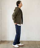 裏ボア フルジップ パーカー ふんわり あたたかい 厚手 防寒 部屋着 秋冬