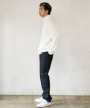 ふんわりもちもちのやみつきな触り 心地 ふわもち モール 畦編み タートルネック セーター  BLUE STANDARD ブルースタンダード