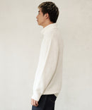 ふんわりもちもちのやみつきな触り 心地 ふわもち モール 畦編み タートルネック セーター  BLUE STANDARD ブルースタンダード