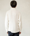 ふんわりもちもちのやみつきな触り 心地 ふわもち モール 畦編み タートルネック セーター  BLUE STANDARD ブルースタンダード