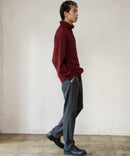 ふんわりもちもちのやみつきな触り 心地 ふわもち モール 畦編み タートルネック セーター  BLUE STANDARD ブルースタンダード