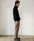 ふんわりもちもちのやみつきな触り 心地 ふわもち モール 畦編み タートルネック セーター  BLUE STANDARD ブルースタンダード