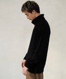 ふんわりもちもちのやみつきな触り 心地 ふわもち モール 畦編み タートルネック セーター  BLUE STANDARD ブルースタンダード