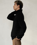 ふんわりもちもちのやみつきな触り 心地 ふわもち モール 畦編み タートルネック セーター  BLUE STANDARD ブルースタンダード