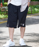 ペンギン プリント ミニ 裏毛 ショート パンツ さらさら BLUE STANDARD ブルースタンダード