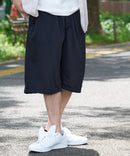 ペンギン プリント ミニ 裏毛 ショート パンツ さらさら BLUE STANDARD ブルースタンダード