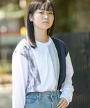 ZERO STAIN 切り替え ロンT 汗染みの目立たない Tシャツ 撥水 防汚 UVカット 紫外線対策 ユニセックス