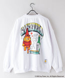 ガーフィールド コラボ クルーネック スウェット Garfield Y2K SK8 スケーター BIG シルエット