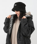 ロゴテープ使い 中綿 ジャケット エコダウン