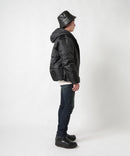 ロゴテープ使い 中綿 ジャケット エコダウン