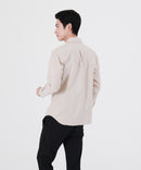 ラクケア イージーケア オックス ボタンダウン シャツ 定番  BLUE STANDARD ブルースタンダード