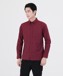 ラクケア イージーケア オックス ボタンダウン シャツ 定番  BLUE STANDARD ブルースタンダード