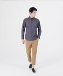 ラクケア イージーケア オックス ボタンダウン シャツ 定番  BLUE STANDARD ブルースタンダード