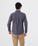 ラクケア イージーケア オックス ボタンダウン シャツ 定番  BLUE STANDARD ブルースタンダード