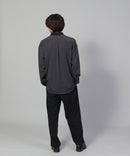 カットプリーツスイッチルーズシャツ