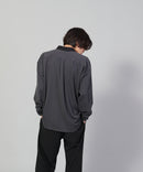 カットプリーツスイッチルーズシャツ