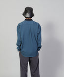 カットプリーツスイッチルーズシャツ