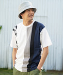 汗染み 目立ちにくい Tシャツ ゼロステイン ZERO STAIN 汗染み防止 切り替え デザイン Tシャツ メンズ レディース 男女兼用 トップス 半袖 おしゃれ 吸水速乾 人気 tシャツ 機能 快適 インナー 肌着としても 撥水加工 UVカット 防汚加工 紫外線防止