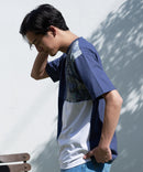 汗染み 目立ちにくい Tシャツ ゼロステイン ZERO STAIN 汗染み防止 切り替え デザイン Tシャツ メンズ レディース 男女兼用 トップス 半袖 おしゃれ 吸水速乾 人気 tシャツ 機能 快適 インナー 肌着としても 撥水加工 UVカット 防汚加工 紫外線防止