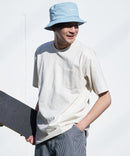 汗染み 目立ちにくい Tシャツ ゼロステイン ZERO STAIN スラブ 胸ポケット付き クルーネック Tシャツ