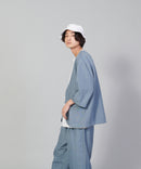 テックリネンノーカラージャケット