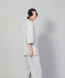 テックリネンノーカラージャケット