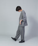 テックリネンノーカラージャケット