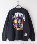 ガーフィールド コラボ クルーネック スウェット Garfield Y2K SK8 スケーター BIG シルエット