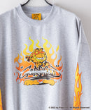 ガーフィールド コラボ クルーネック スウェット Garfield Y2K SK8 スケーター BIG シルエット