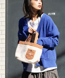 カバーオール ポケット ボアトートバッグ LEE リー