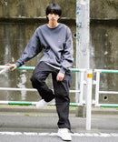 ヘビー ウェイト 裏起毛 ミニゴリラ ワンポイント ロゴ  クルーネック スウェット トレーナー BEN DAVIS