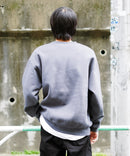 ヘビー ウェイト 裏起毛 ミニゴリラ ワンポイント ロゴ  クルーネック スウェット トレーナー BEN DAVIS