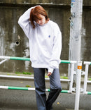 ヘビー ウェイト 裏起毛 ミニゴリラ ワンポイント ロゴ  クルーネック スウェット トレーナー BEN DAVIS