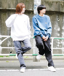 ヘビー ウェイト 裏起毛 ミニゴリラ ワンポイント ロゴ  クルーネック スウェット トレーナー BEN DAVIS