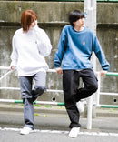 ヘビー ウェイト 裏起毛 ミニゴリラ ワンポイント ロゴ  クルーネック スウェット トレーナー BEN DAVIS