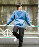 ヘビー ウェイト 裏起毛 ミニゴリラ ワンポイント ロゴ  クルーネック スウェット トレーナー BEN DAVIS